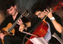 ARTempest (duo) - Μιχαηλάγγελος Τουμανίδης (Κιθάρα) – Κωνσταντίνος Μπουντούνης (Βιολοντσέλο)<BR><FONT size=1>[Νέες Παρουσίες]</FONT>