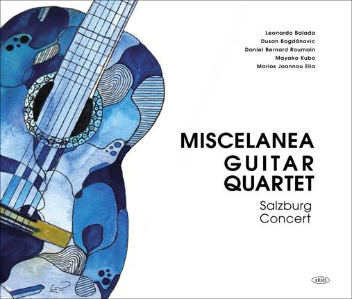 [CD κιθάρας] Salzburg Concert Miscelanea Guitar Quartet